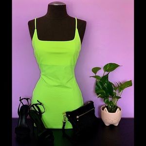 Neon Bright Nights Mini Dress✨